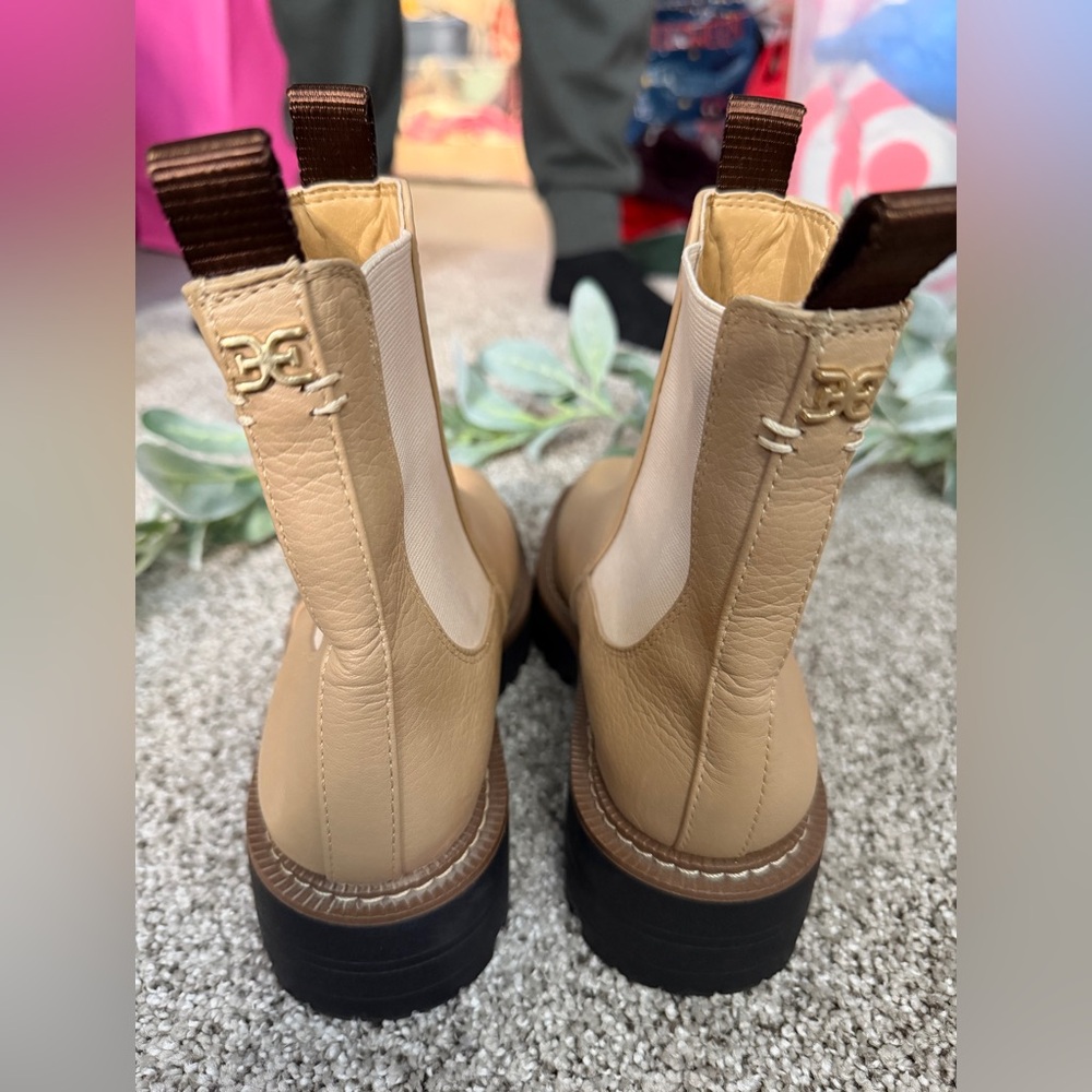 Sam Edelman Laguna Chelsea Boots Tan Leather Size 6 - Picture 3 of 8